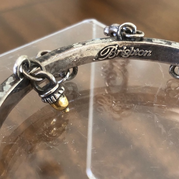 Brighton retired rare collector charm bangle bracelet - Picture 8 of 16